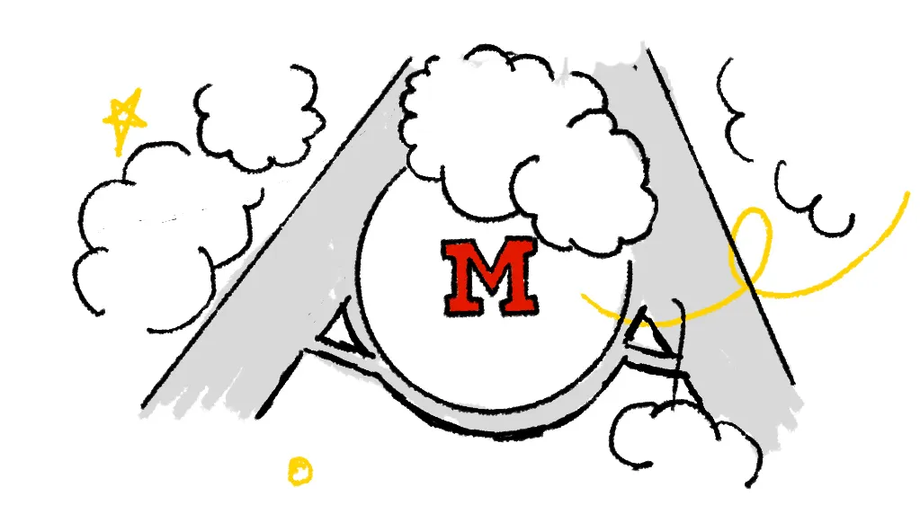 Illustration of M circle